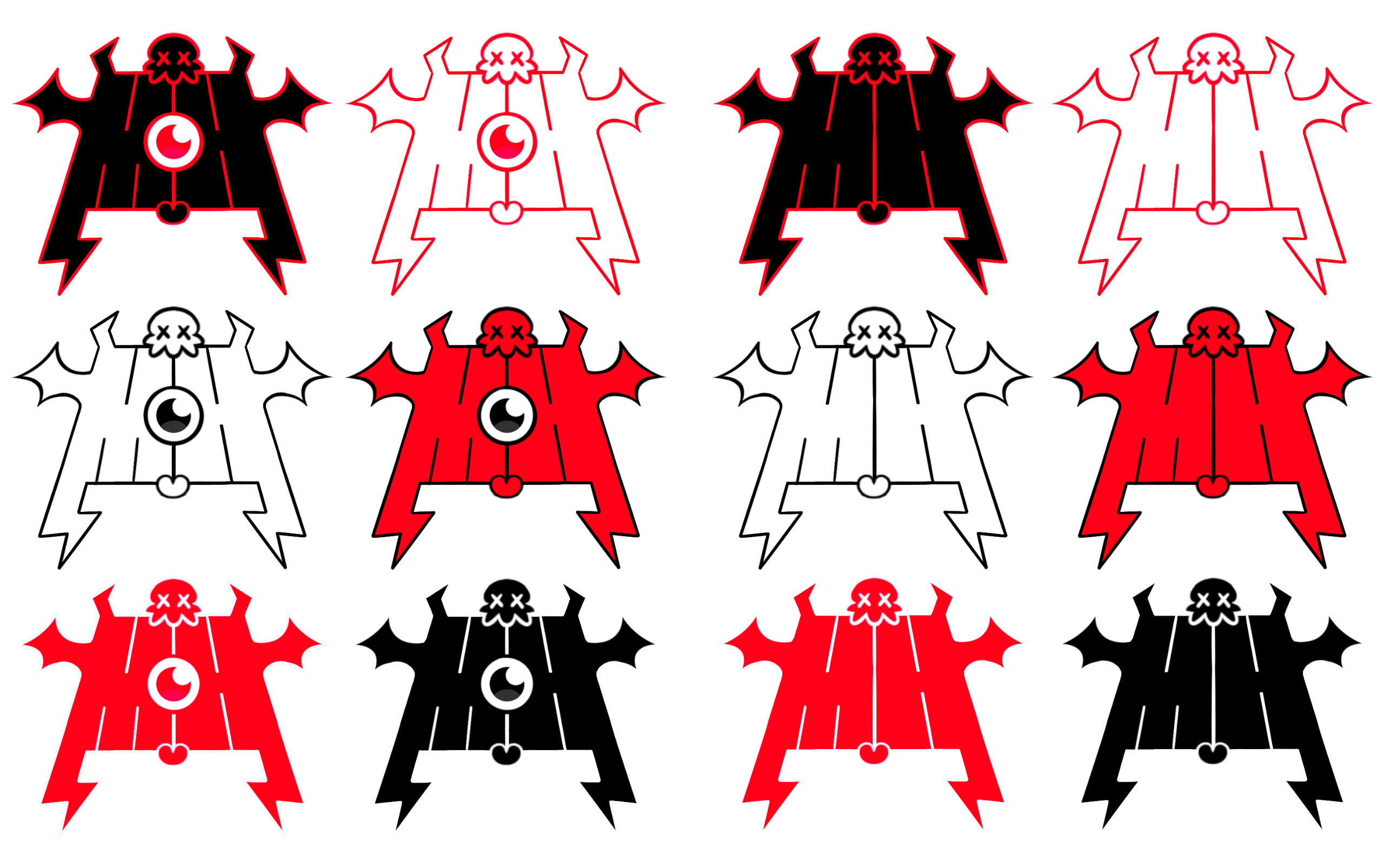 "Mara's Hero" Final Color Variations (Cont.)