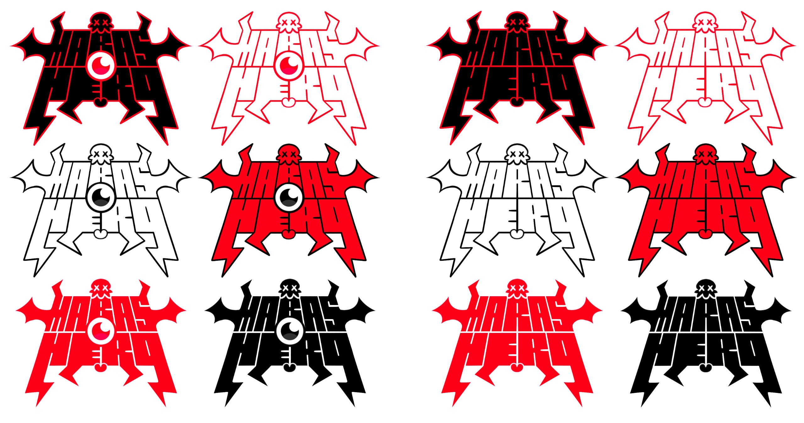 "Mara's Hero" Final Color Variations
