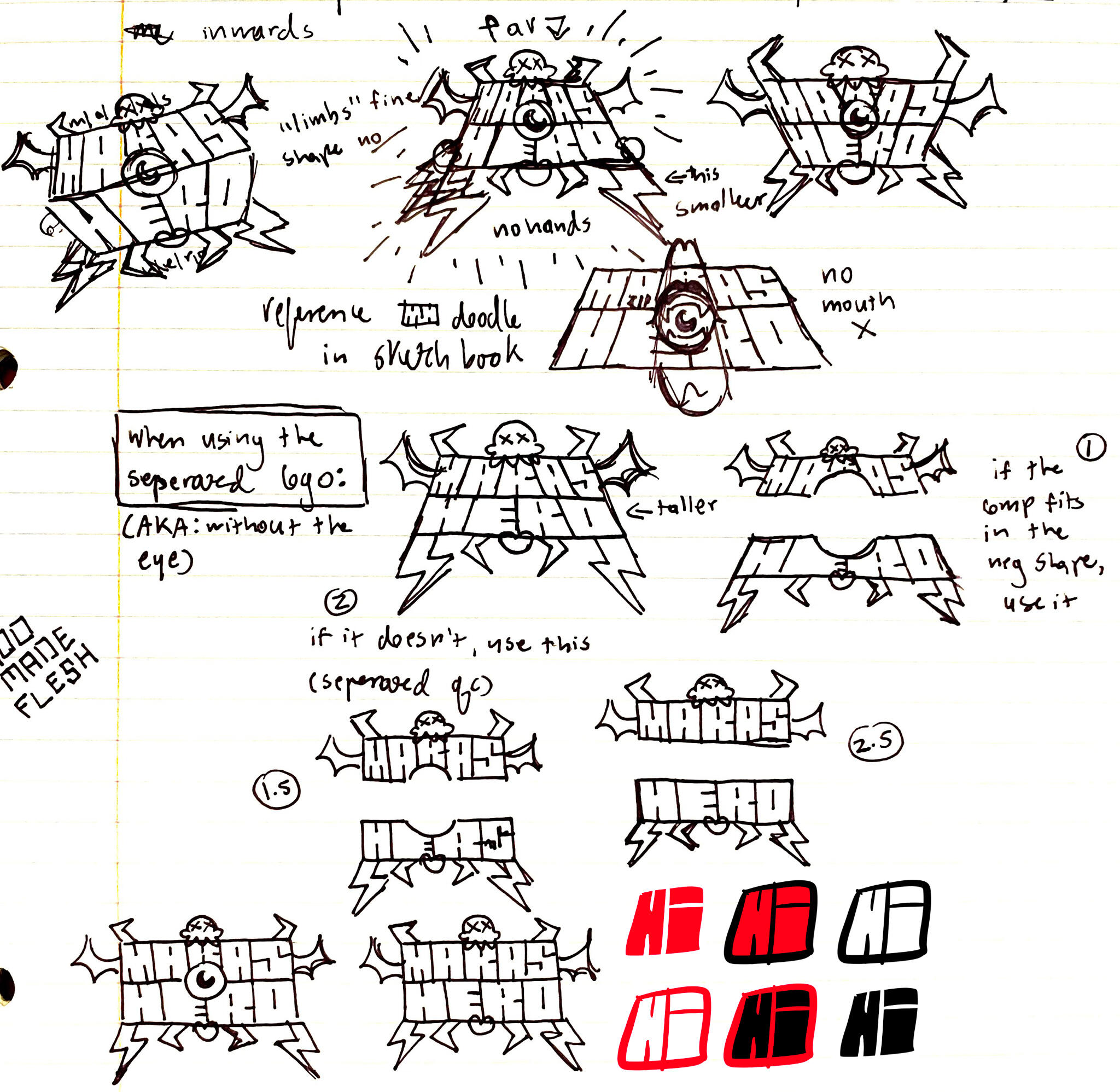 "Mara's Hero" Concepts