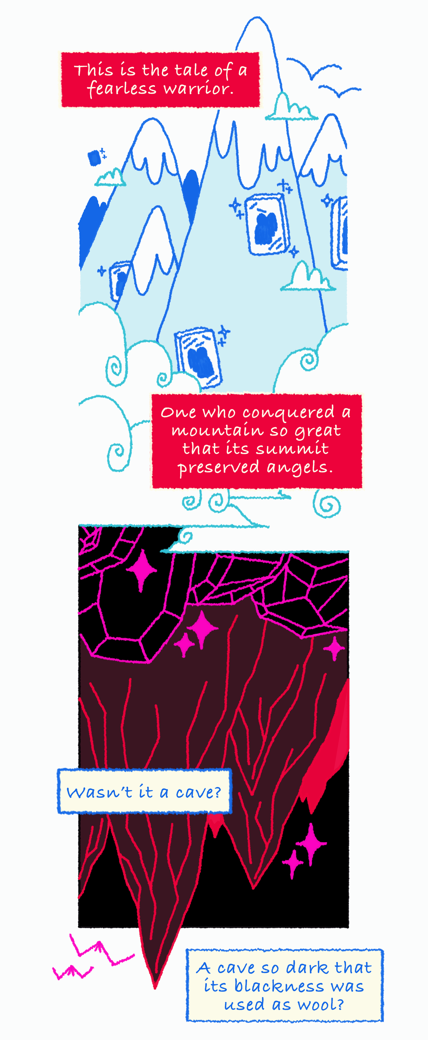 Snippet From "When Three Became Two" (Page 1 of 2)