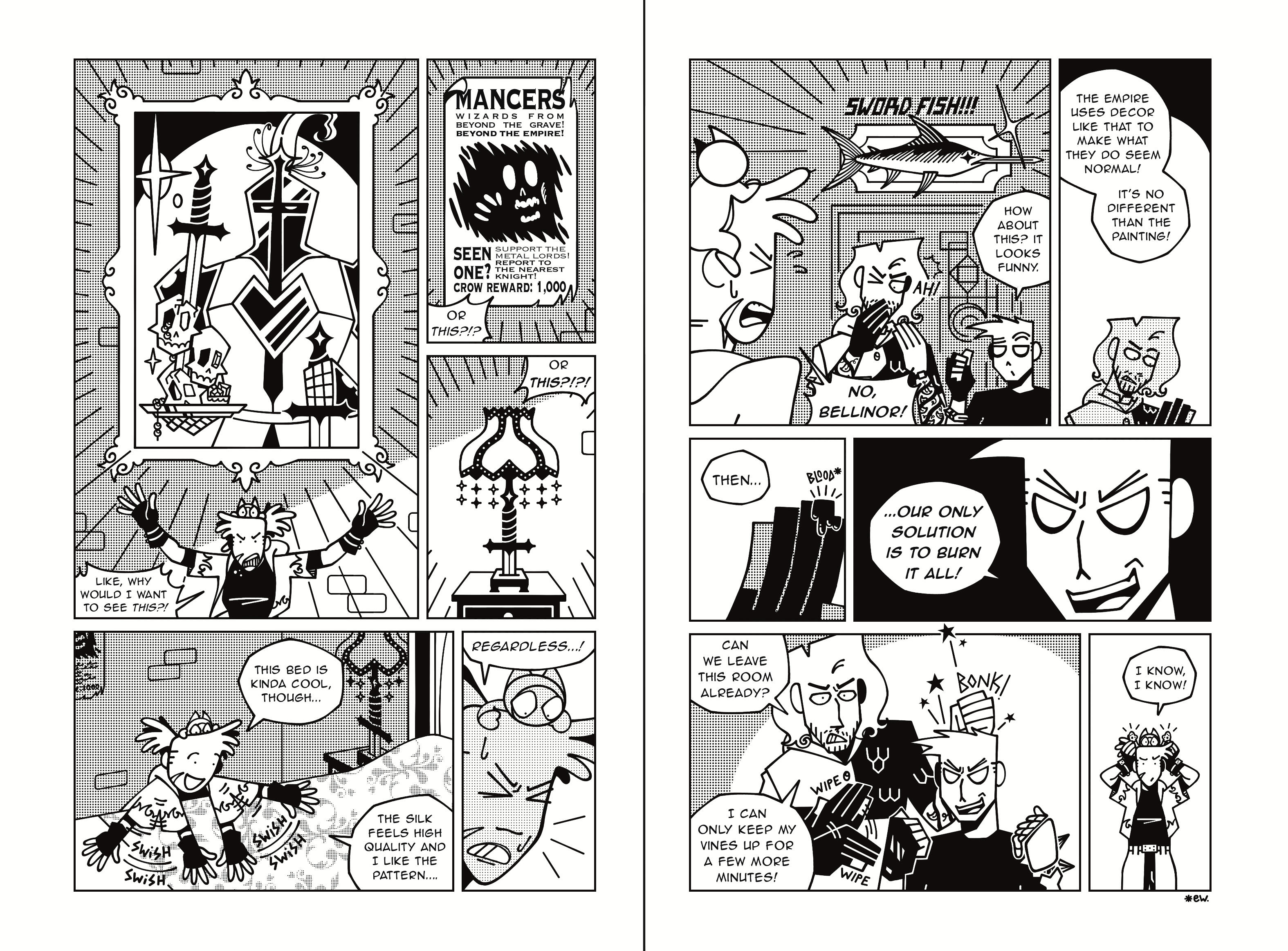 Snippet From "Mance Party" (Page 1 of 3)